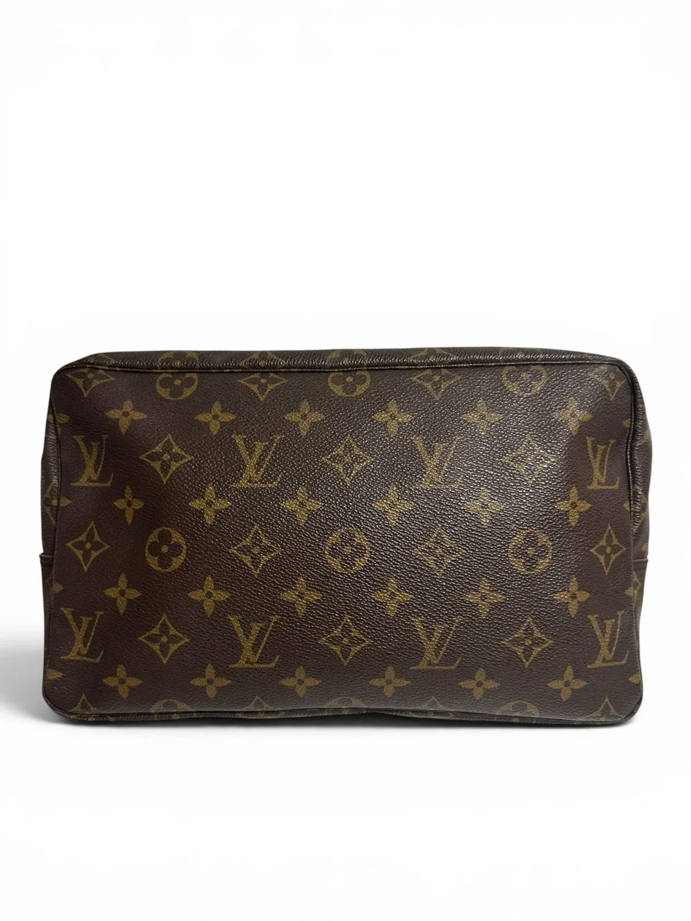 Louis Vuitton Monogram Leather Vintage Toiletry 28 Trousse Clutch Cosmetic Bag